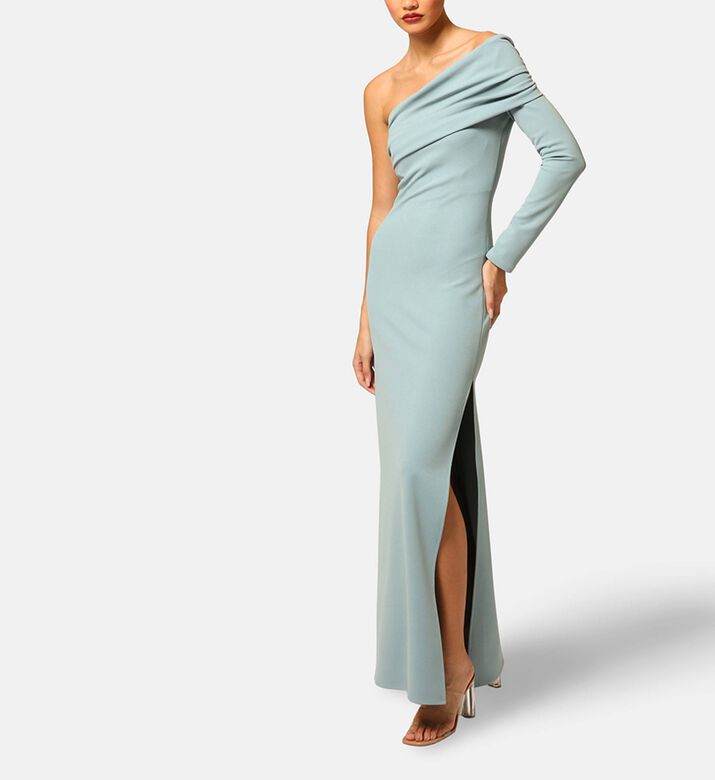 Zeena Zaki Dress Long, Light-blue, L, Model View