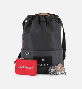 بنطال بقماش كانفاس بخصر مطاطي