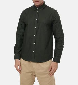 Les Deux Konrad Long-sleeve Oxford Shirt, Model View