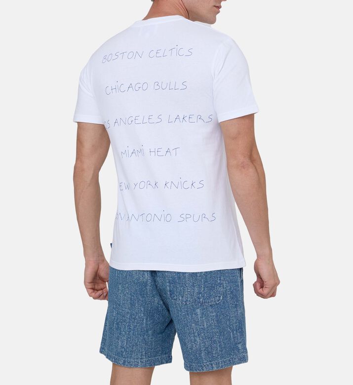 Patureau Nba Logo-embroidery T-shirt