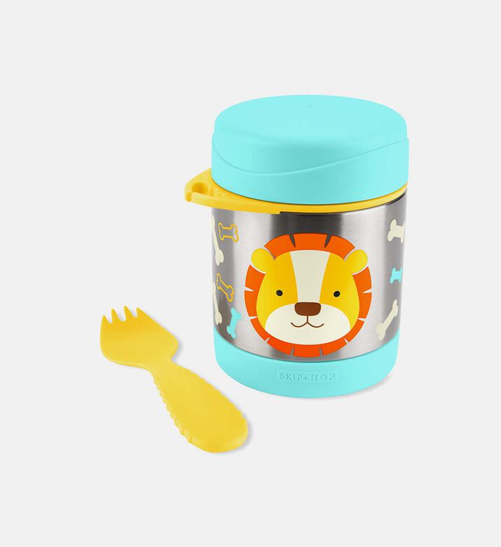 Lion Zoo Printed Food Jar