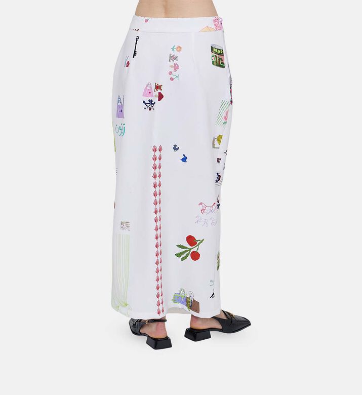 Nawal High-waisted Pencil Skirt