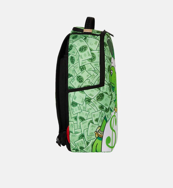 Money Bear-print Backpack