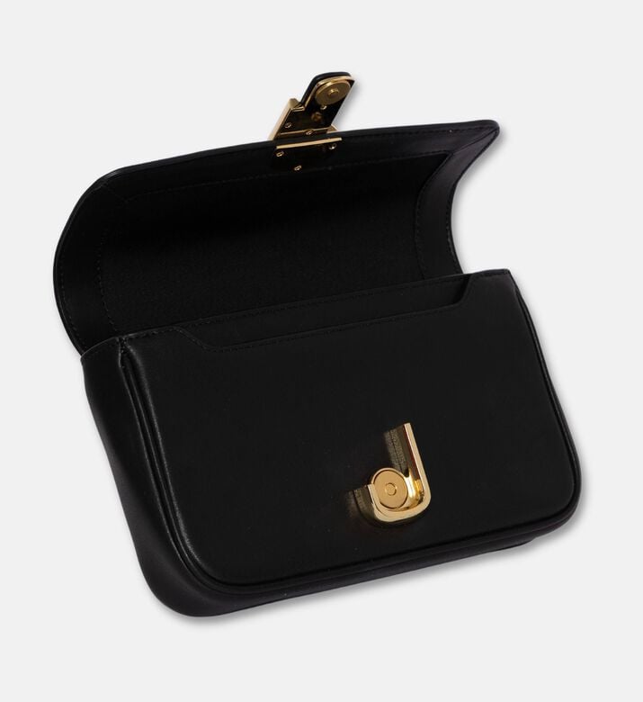 Marc Jacobs Monogram Leather Shoulder Bag, Black, Packshot View