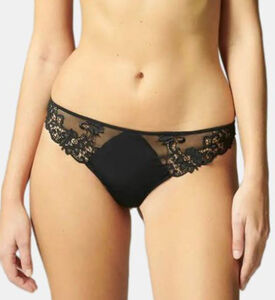 Saga Embroidered Thong