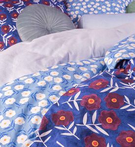 Essenza Blooming Ballet Bed Set 200x220, 60x70 Cm, Navy, 200x220-cm, Packshot View