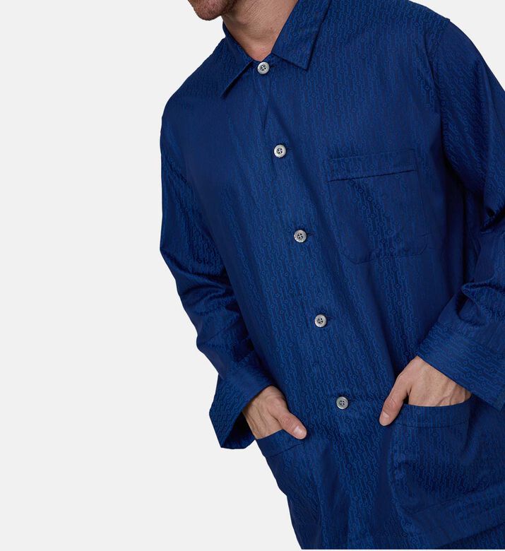 Cotton Jacquard Rope Pattern Pyjama