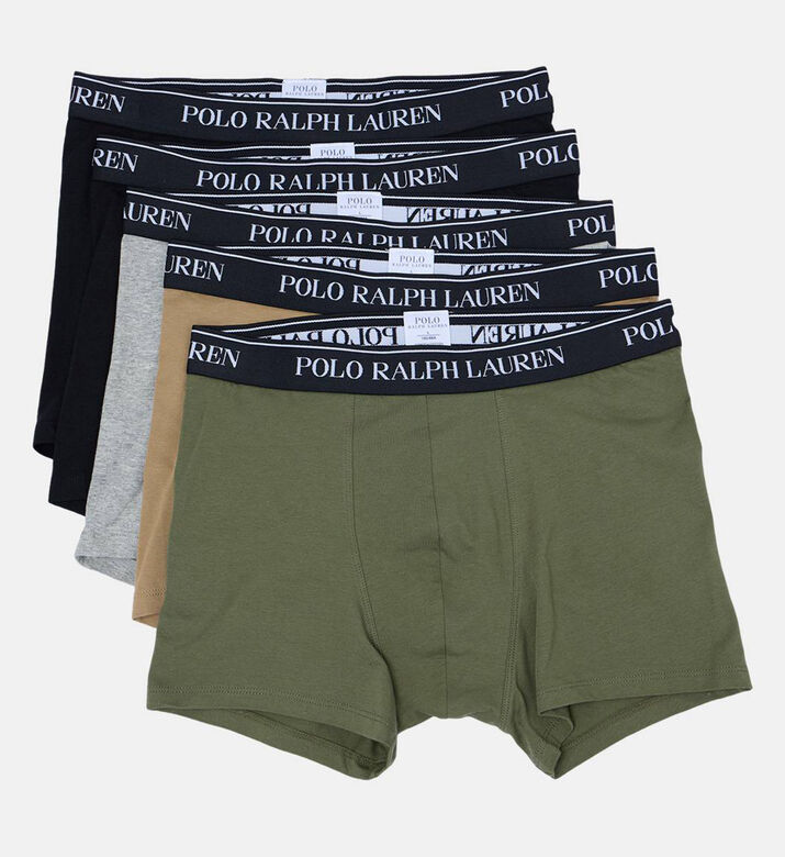 Cotton Blend 5-pack Trunks Set