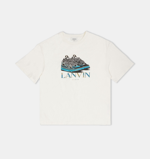 Curb Shoe-inspired-print T-shirt