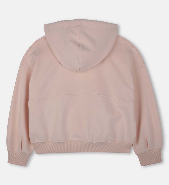 كارديغان بغطا رأس مطرز بشعار