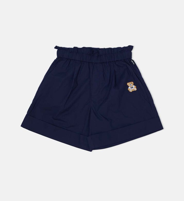 Teddy Bear Flared Waist Shorts
