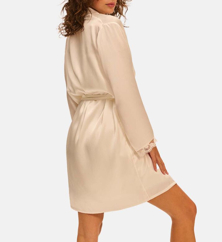 Wrap Front Relaxed-fit Kimono