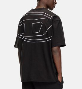 تيشيرت قطن بلوغو مطرز