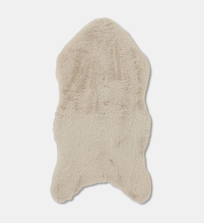 Kaemingk Rug Faux Fur Rabbit, Off-white, Packshot View