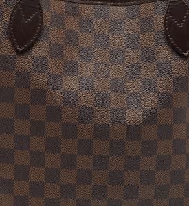Louis Vuitton Preowned Louis Vuitton Damier Ebene Canvas Neverfull Bag, Packshot View