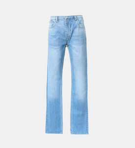 بنطال جينز بخمسة جيوب بقصّة مستقيمة