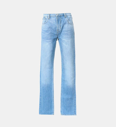 Straight-leg 5-pockets Denim Pants