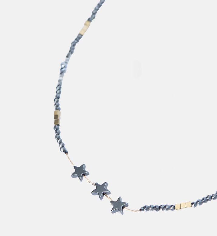 Star Cluster Beaded Necklace