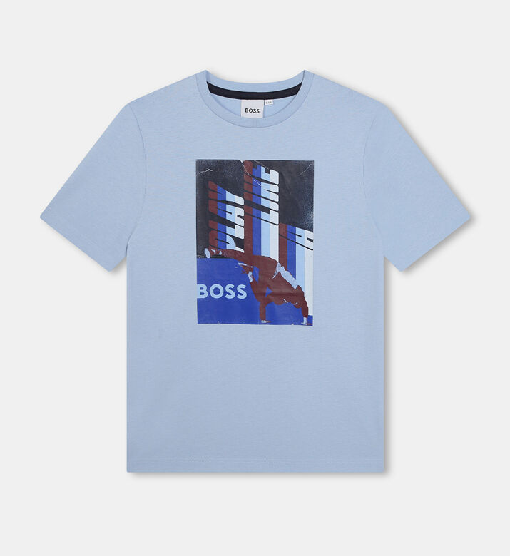 Boy Printed Short Sleeve T-shirt
