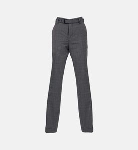 Wool Mid-rise Regular-fit Pants