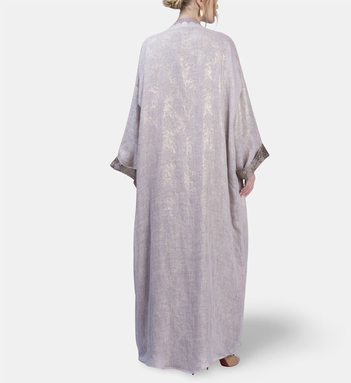 Moonlight Abaya, Pink, Model View
