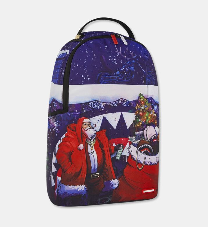Sprayground Santa-print Shoulder Straps Backpack, Packshot View