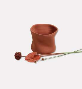 The table Edit Terracotta Blush Extra Large Vase, Packshot View