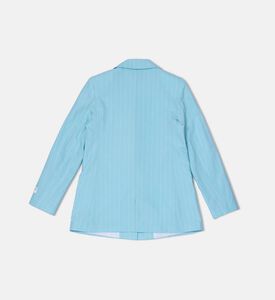 جاكيت مخطط بخطوط رفيعة