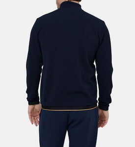 Zip-up Jersey Sweatshirt