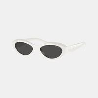 Acetate Oval Shape Sunglasses 55