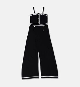 Twinset Nautical Stripe Knitted Overall, Packshot View