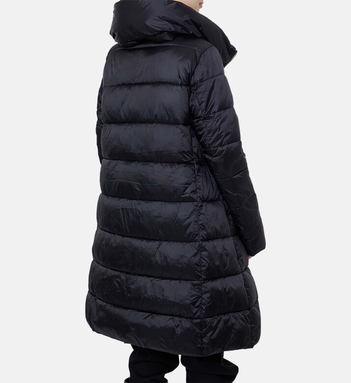 Save the Duck Padded Zip Fastening Hooded Coat, Model View