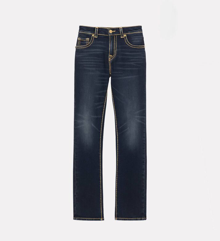True Religion Slim-fit Contrasted Lines Denim Pants, Packshot View