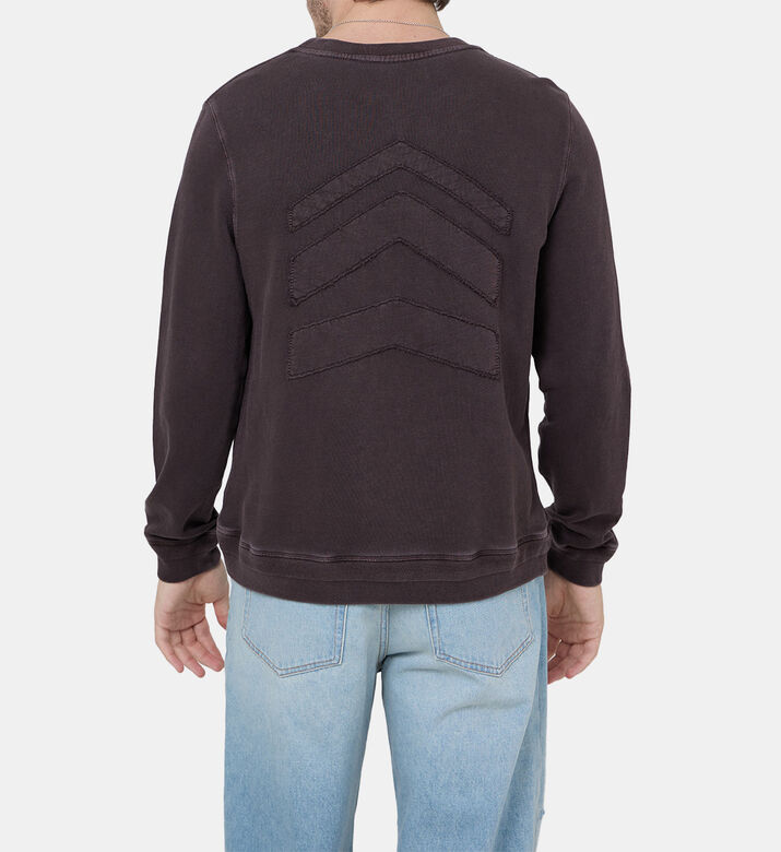 Embroidered Chevron Sweatshirt Embroidered Chevron Sweatshirt