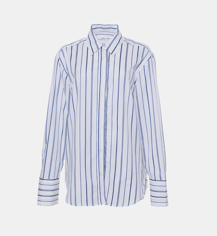 Cotton Striped Pattern Shirt