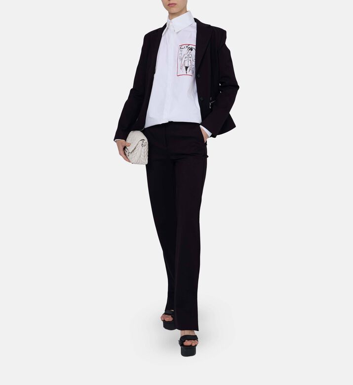 Graphic-print Long-sleeve Shirt