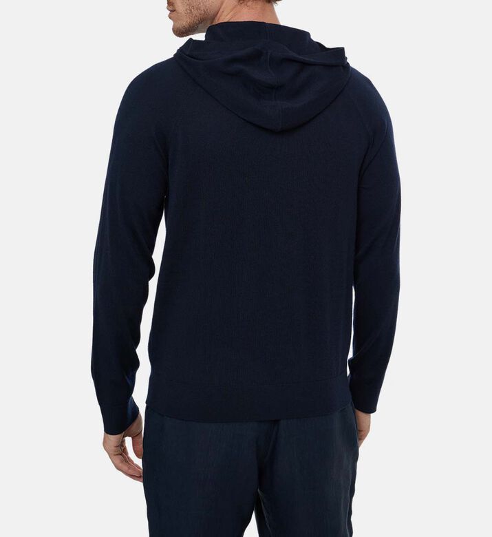 Vince Oversized Long-sleeve Hoodie, Model View