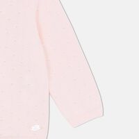Logo-label Openwork Cardigan