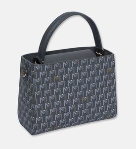 Maya.M Picnic Structured Satchel, Grey, Packshot View
