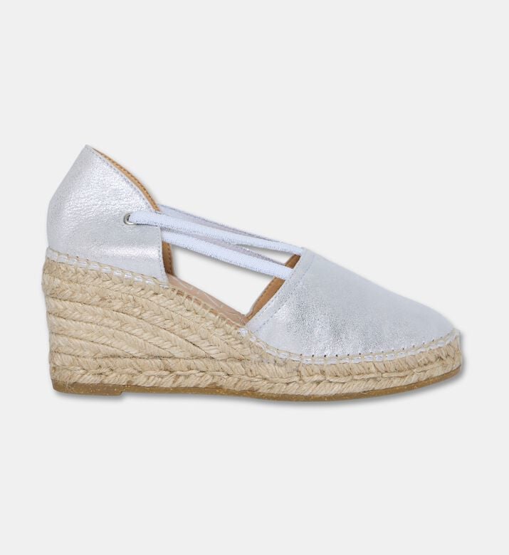 Kanna Shoes Sandal Wedge, Silver, Eu-40, Packshot View