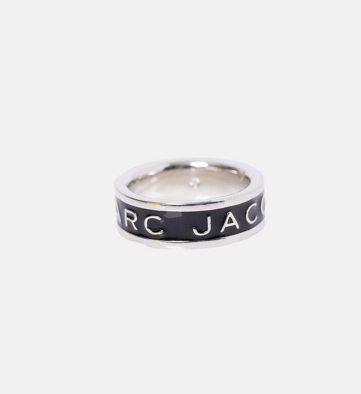 Enamel Pave Stone Ring