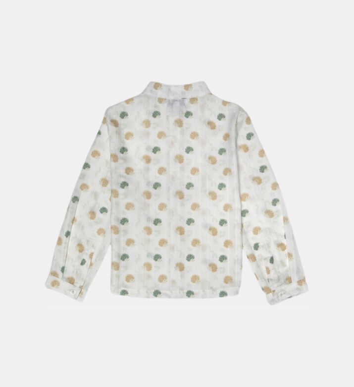 قميص ديلان القطني بطبعة القنفذ