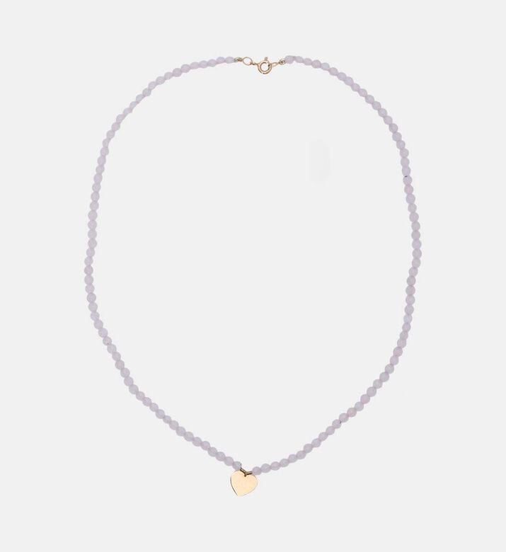 Heart-shaped Beaded Pendant