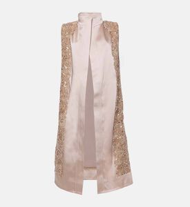 Edward Achour Paris Sequin-embellished Sleeveless Vest, Packshot View