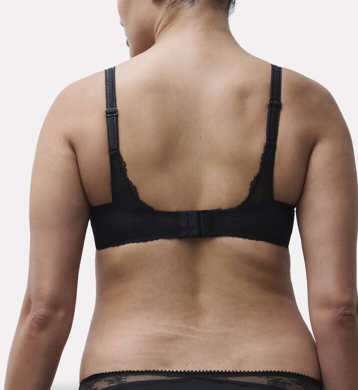 Chantelle Bra, Black, 90, G, Model View