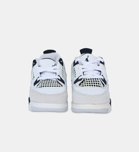 Air Jordan 4 Retro Leather Sneakers