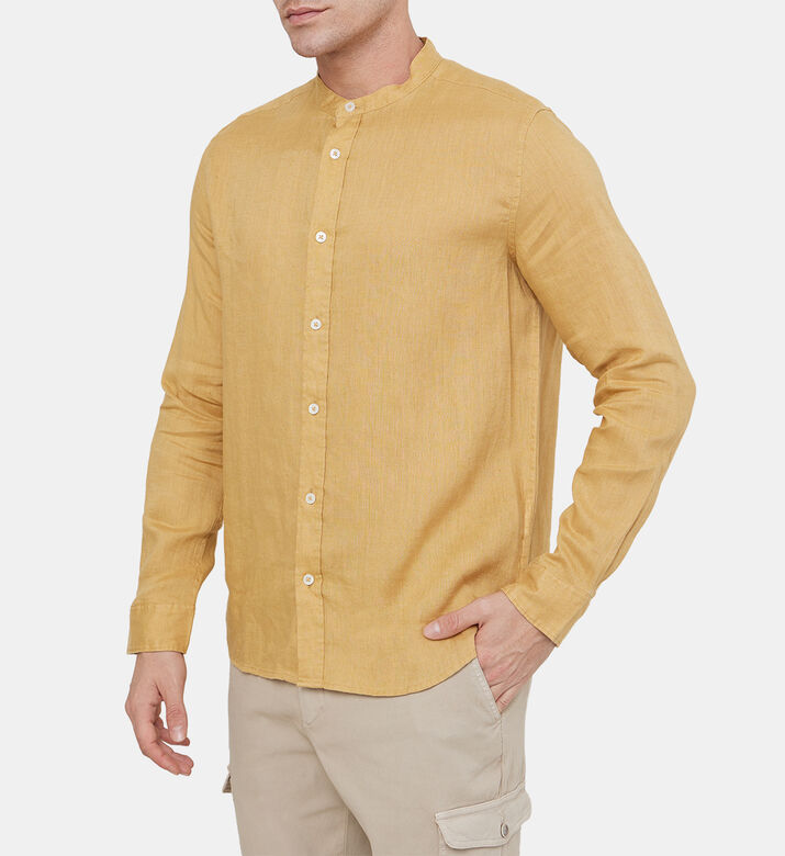 قميص ريمو منسوج بأكمام طويلة