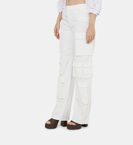 Olympia Mid Rise Baggy Cargo Pants