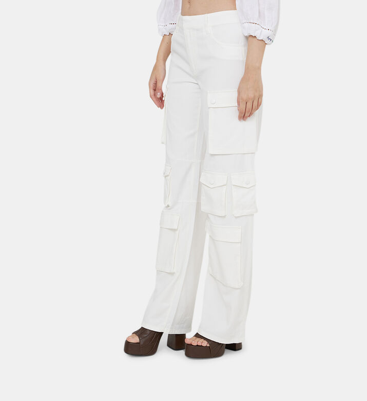 Olympia Mid Rise Baggy Cargo Pants
