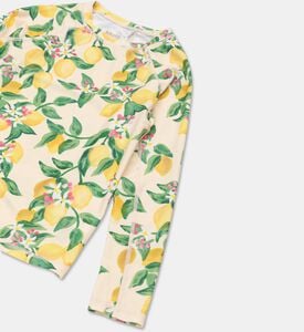 Molo Neptune Citrus Long-sleeve T-shirt, Packshot View